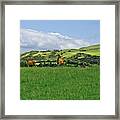 On The Look-out. Framed Print