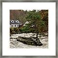 On The Rock Surrounded By Waters Framed Print