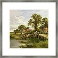 On The Thames Near Marlow Framed Print