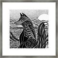 On The Watch Framed Print