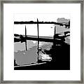 One Boat Framed Print