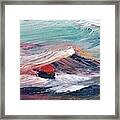 Wave Mountain Framed Print