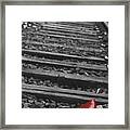 One Red Shoe Framed Print