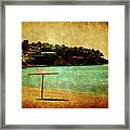 One Summer Day In Greece Framed Print