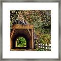 Oneonta Tunnel Framed Print