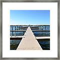 Open Slips Framed Print