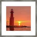 Orange Crush Framed Print