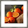 Orange Framed Print