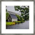 Oratory In Gougane Barra National Park In Ireland Framed Print