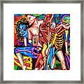 Orchestration Of Metaphysical Motion Framed Print