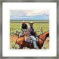Oregon Cowboys Framed Print