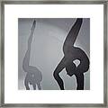Original Rhythmic Gymnast 4 Framed Print
