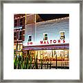 Origins Of Greatness - Bentonville Arkansas Walton Five And Dime Framed Print