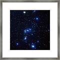 Orion Constellation Framed Print