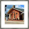 Orrville Train Station Framed Print