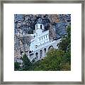 Ostrog Monastery - Montenegro Framed Print