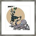 Otto By The Sea Framed Print