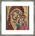 Our Lady Of Kazan 117 Framed Print