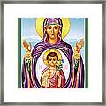 Our Lady Of The New Advent Framed Print