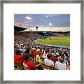 Out To The Ballgame Framed Print