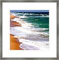 Outer Banks Beach North Carolina Framed Print