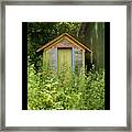 Outhouse Framed Print