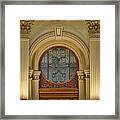 Over The Door Framed Print