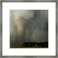 Over The Hill And Through The Woods Framed Print