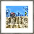 Over The Top Framed Print