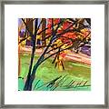 Overhangs The Path Framed Print