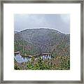 Overlooking Marie Louise Lake Adirondacks Framed Print