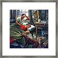 Overslept Framed Print