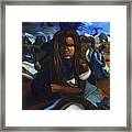 Oya At The Marketplace Framed Print