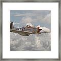 P51 Mustang - Ww2 Classic Icon Framed Print