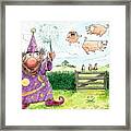 Pigs Might Fly    P8 Framed Print