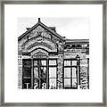 Pabst Brewery Black And White Framed Print
