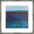 Pacific Blue Framed Print