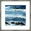 Pacific Coast Seascape Photograph Framed Print