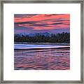 Pacific Pastels Framed Print