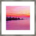 Pacific Sunset Framed Print