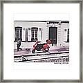 Paint It Red
Vespa Style Framed Print