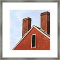 Painted Brick Framed Print