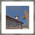 Painted Bucovina Monastery Framed Print