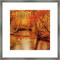 Painted Fall Framed Print