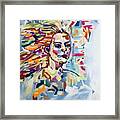 Painted Lady #1 Framed Print