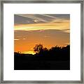 Painted Sky Framed Print