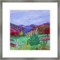 Painted Southwest Framed Print