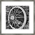 Painted Wagon Framed Print