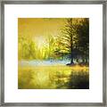 Painterly Early Morning Framed Print
