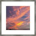 Painting By Sun Framed Print